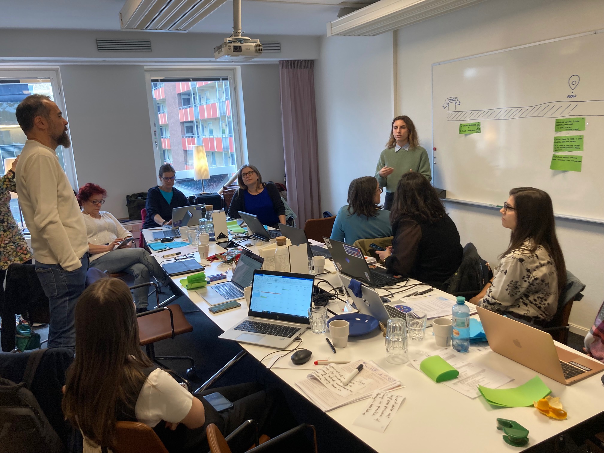 DigCompAE meeting in Uppsala, June 2025, photo Ch. G. 