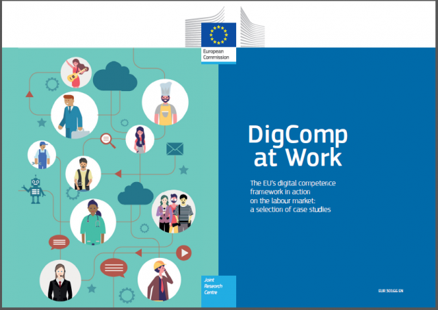 DigComp at Work 2020 Cover Page